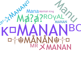 နာမ်မြောက်မည့်အမည် - Manan