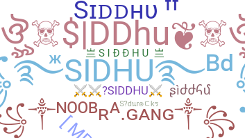 နာမ်မြောက်မည့်အမည် - Siddhu