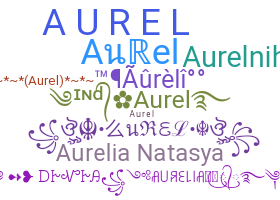 နာမ်မြောက်မည့်အမည် - Aurel