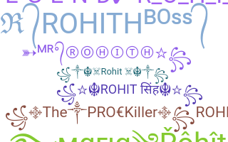 နာမ်မြောက်မည့်အမည် - Rohith