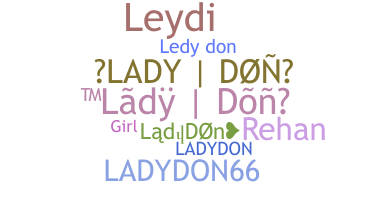 နာမ်မြောက်မည့်အမည် - LadyDon