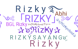 နာမ်မြောက်မည့်အမည် - Rizky
