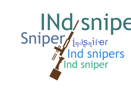 နာမ်မြောက်မည့်အမည် - Indsniper