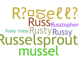 နာမ်မြောက်မည့်အမည် - Russell