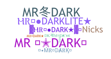 နာမ်မြောက်မည့်အမည် - MRDark
