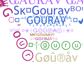 နာမ်မြောက်မည့်အမည် - Gourav