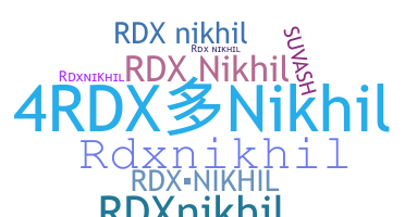 နာမ်မြောက်မည့်အမည် - RDxNIKHIL