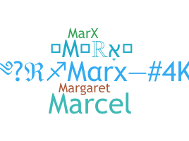 နာမ်မြောက်မည့်အမည် - Marx