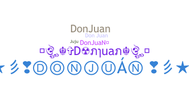 နာမ်မြောက်မည့်အမည် - Donjuan