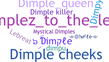 နာမ်မြောက်မည့်အမည် - Dimple