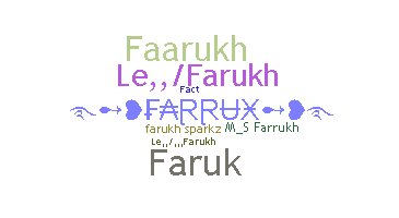 နာမ်မြောက်မည့်အမည် - Farrukh