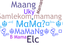 နာမ်မြောက်မည့်အမည် - Mamang
