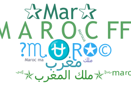 နာမ်မြောက်မည့်အမည် - Maroc