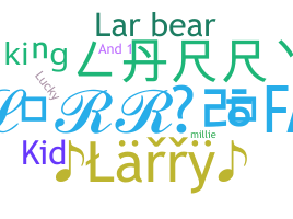 နာမ်မြောက်မည့်အမည် - Larry