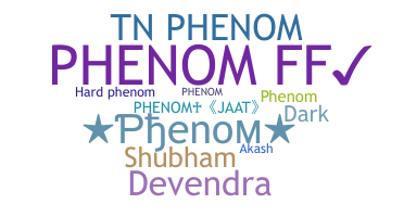 နာမ်မြောက်မည့်အမည် - phenom