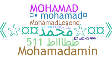 နာမ်မြောက်မည့်အမည် - Mohamad