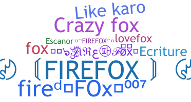 နာမ်မြောက်မည့်အမည် - Firefox
