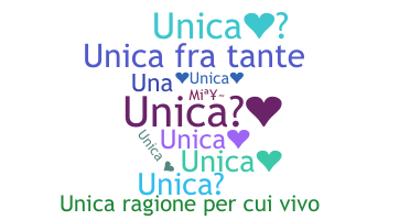 နာမ်မြောက်မည့်အမည် - Unica