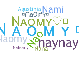 နာမ်မြောက်မည့်အမည် - naomy