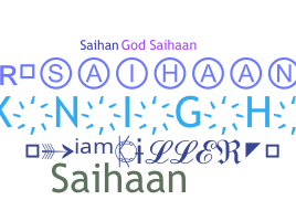 နာမ်မြောက်မည့်အမည် - saihaan