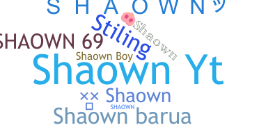 နာမ်မြောက်မည့်အမည် - Shaown