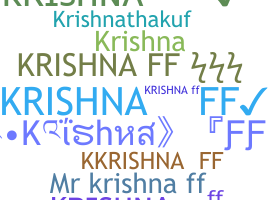 နာမ်မြောက်မည့်အမည် - KrishnaFF