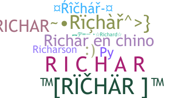 နာမ်မြောက်မည့်အမည် - richar