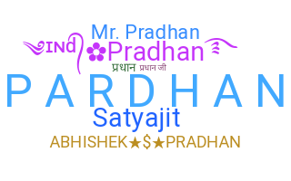 နာမ်မြောက်မည့်အမည် - Pradhan