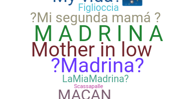 နာမ်မြောက်မည့်အမည် - Madrina