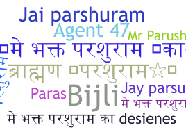 နာမ်မြောက်မည့်အမည် - Parashuram