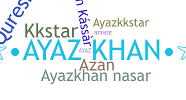 နာမ်မြောက်မည့်အမည် - ayazkhan