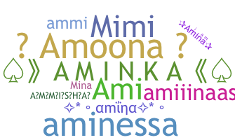 နာမ်မြောက်မည့်အမည် - Amina