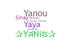 နာမ်မြောက်မည့်အမည် - Yanis