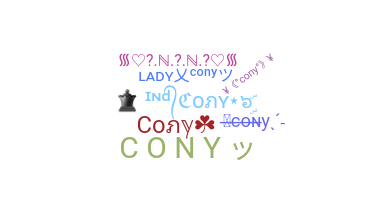 နာမ်မြောက်မည့်အမည် - Cony