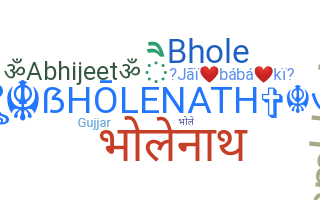နာမ်မြောက်မည့်အမည် - bholenath