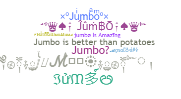 နာမ်မြောက်မည့်အမည် - Jumbo