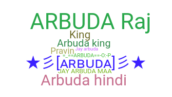 နာမ်မြောက်မည့်အမည် - Arbuda