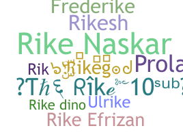 နာမ်မြောက်မည့်အမည် - Rike