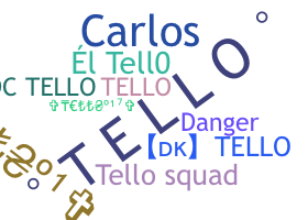 နာမ်မြောက်မည့်အမည် - Tello