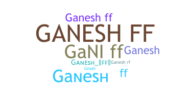 နာမ်မြောက်မည့်အမည် - Ganeshff