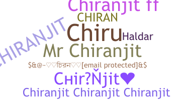 နာမ်မြောက်မည့်အမည် - Chiranjit