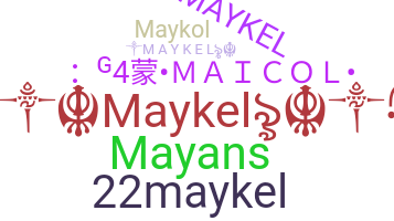နာမ်မြောက်မည့်အမည် - maykel