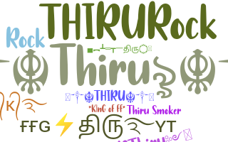 နာမ်မြောက်မည့်အမည် - Thiru