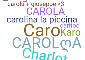 နာမ်မြောက်မည့်အမည် - Carola