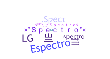 နာမ်မြောက်မည့်အမည် - Spectro