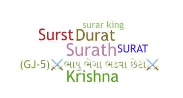နာမ်မြောက်မည့်အမည် - Surat