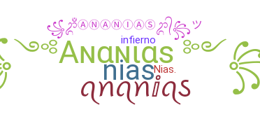 နာမ်မြောက်မည့်အမည် - Ananias