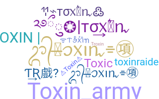 နာမ်မြောက်မည့်အမည် - toxin