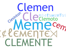 နာမ်မြောက်မည့်အမည် - Clemente