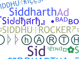 နာမ်မြောက်မည့်အမည် - Siddhartha